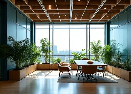 Herbagen AIのモダンなオフィス環境